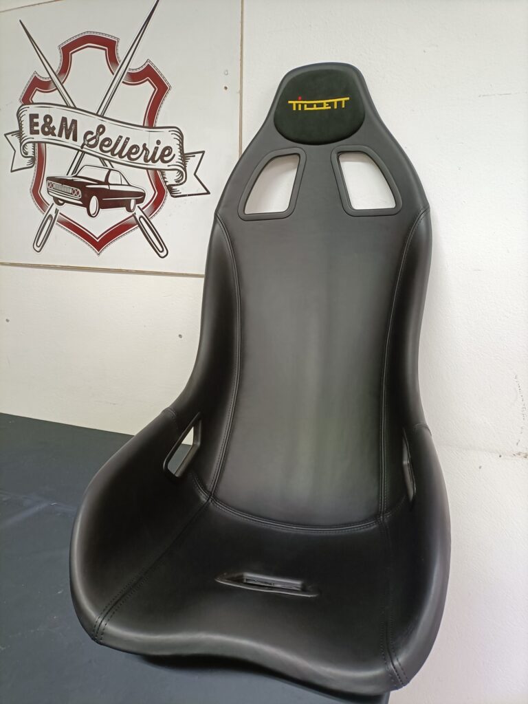 gainage siege baquet cuir